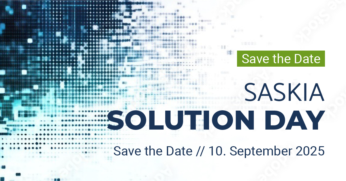 SASKIA Solution Day // 10. September 2025 // Carlowitz Congresscenter Chemnitz